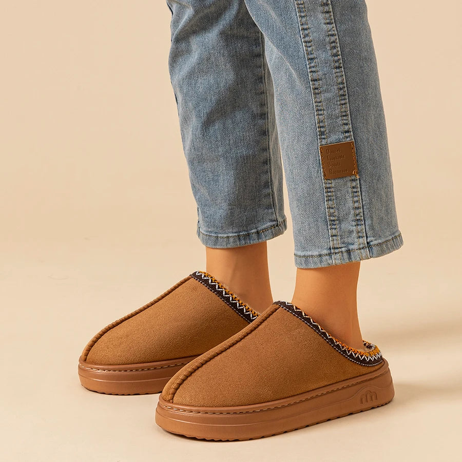 Bootiy Fuzzy Fur Winter Slippers